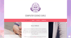 Desktop Screenshot of csgirls.org